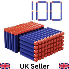 100PCS Refill Darts Foam Bullet Darts for Nerf Series Kid Nerf Toy Gun Darts UK