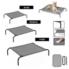 Pet Raised Bed Elevated Trampoline Hammock Dog Cat Puppy Raised S/M/L Pet Beds