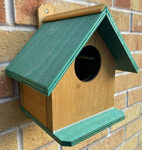 Bird house robin wooden - bird,