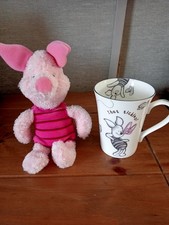 Disney Piglet Mug And Plush