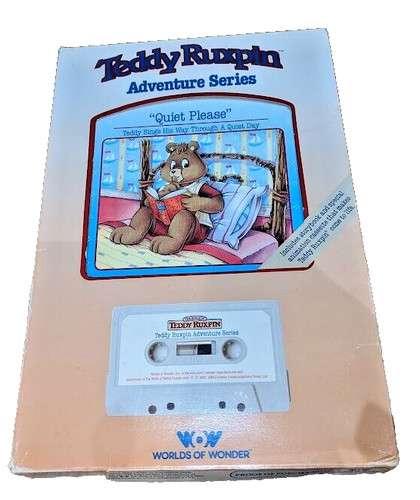 Teddy ruxpin bear quiet - quiet, please