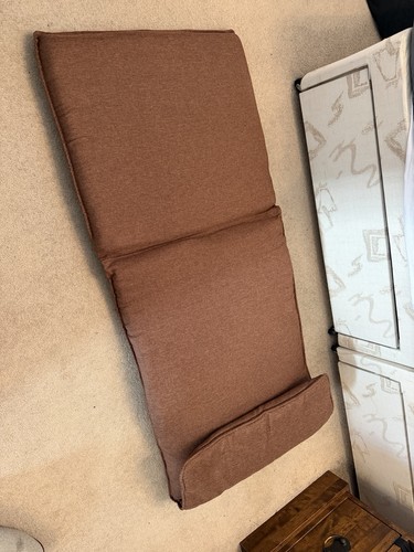 Brown cushion for ikea poang - cushion,