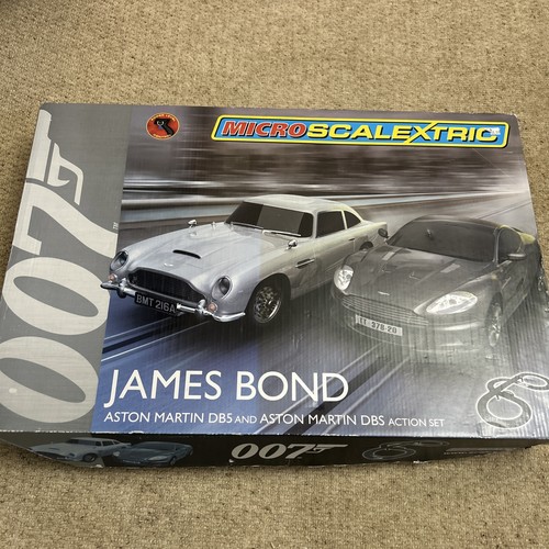 Micro scalextric james bond - scalextric,