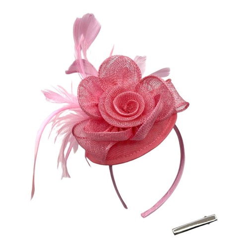 Ladies feather fascinator - ladies,
