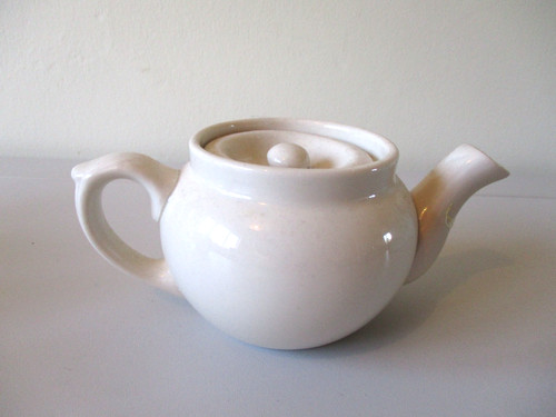 Vintage teapot one cup - vintage,