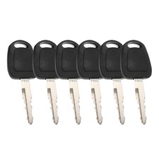 6PCS Equipment Excavator Replacement Ignition Key Fits For Doosan / Daewoo F900