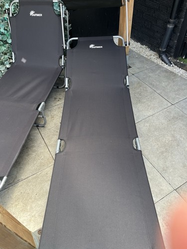Summer sun loungers one with - summer,