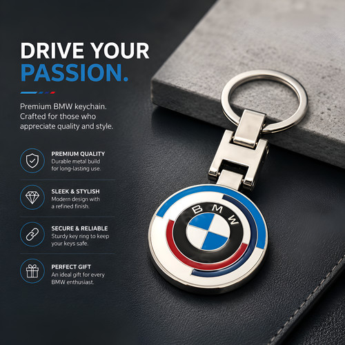 Bmw 50th anniversary metal - 50th,