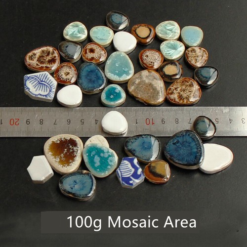 100g round mosaic tiles diy - mosaic,