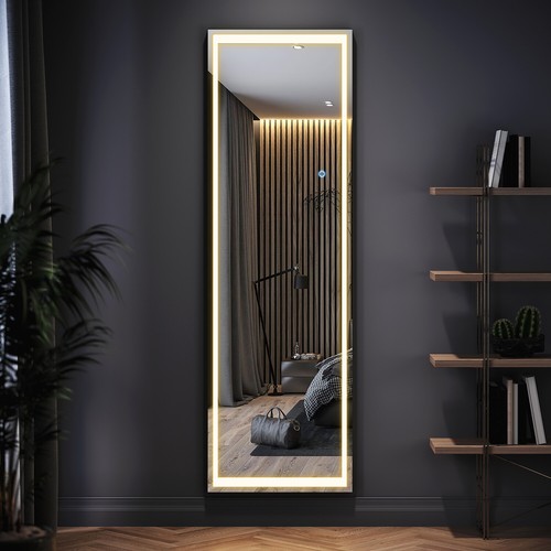 Led full length mirror with - length,