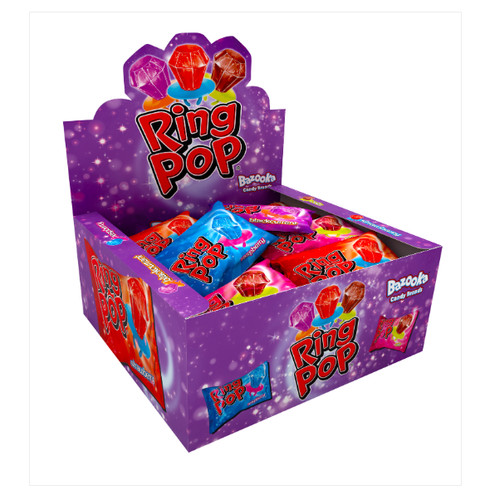 Box bazooka ring pop 15g - box,