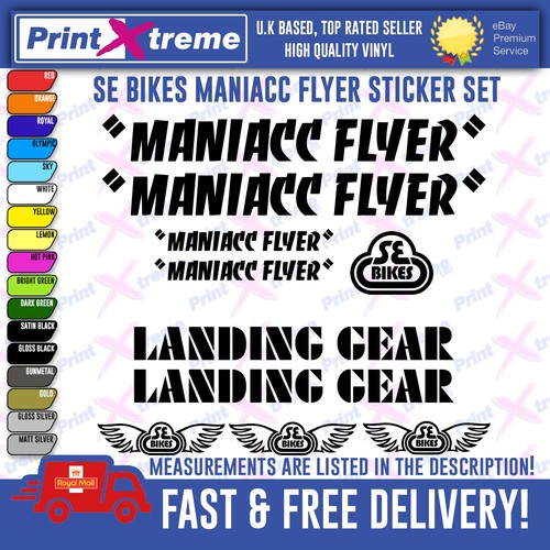 Maniacc flyer bmx vinyl - maniacc,