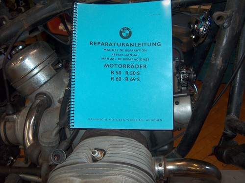 Bmw repair manual 1960s r50 - repair,