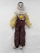 Vintage Pierrot Doll. Hand