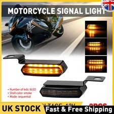 LED Indicator Sequential Flowing for Motorcycle Front or Rear Turn Signal Lights