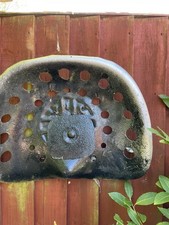 Vintage tractor seat