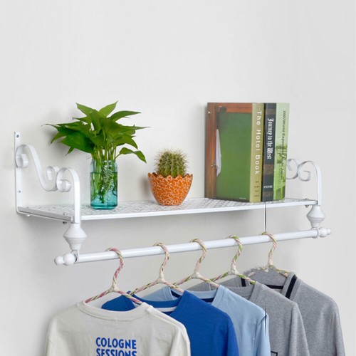 Wall mounted clothes display - wall-mounted,