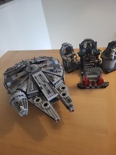 lego star wars bundle 2 sets, Millenium Falcon, Final Duel, 18 minifigs