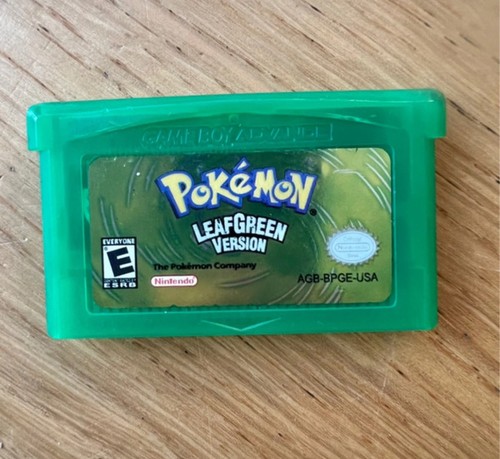 Pokémon leaf green game - pokémon, boy