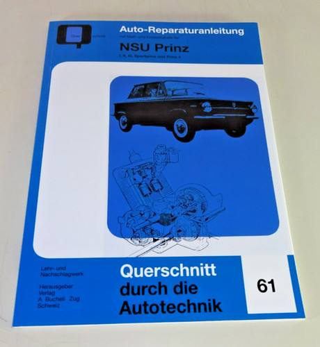 Repair manual nsu prinz - manual, i