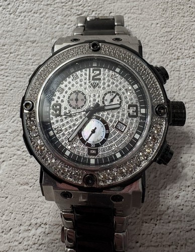 Aqua master diamond watch men - master,