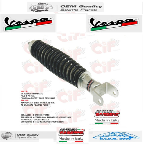 Rear shock absorber coal - rear,