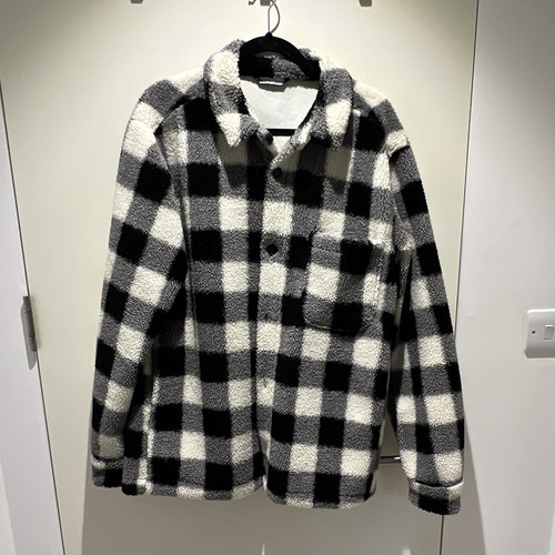Zara men check shacket - zara,