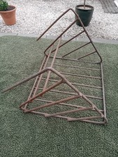 HAY RACK VINTAGE CAST IRON HAY