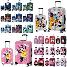 Mickey Minnie Mouse Travel Luggage Suitcase Cover Elastic Protector Bag 18"-32"