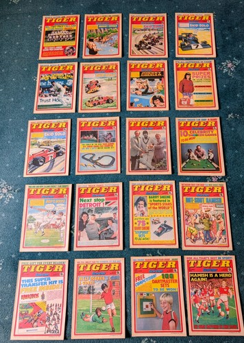 Tiger scorcher 20 issues - x,