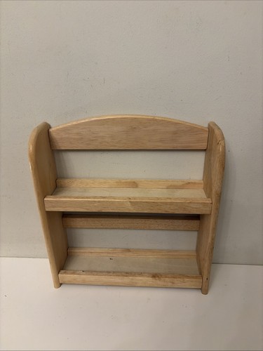 Wooden spice jar rack storage - jar,