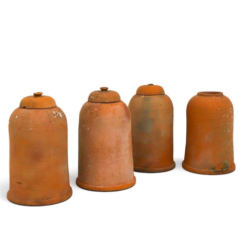 Set four antique terracotta - set,