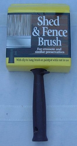 Shed fence brush 10cm - brush, paint