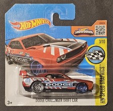 Hot Wheels Dodge Challenger Drift Car, HW Speed Graphics, 2016 Hotwheels 