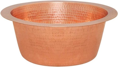 Br12pc2 inch round hammered - round,