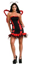 Rubies Lady Bug Ladybug Ladybird Ladies Fancy Dress Costume Size M UK12-14