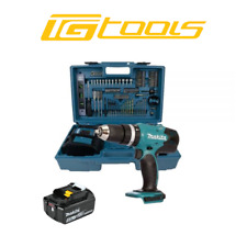 Makita DHP453TX12 18V Cordless Hammer Drill Driver Kit – 5.0Ah Battery, 13mm