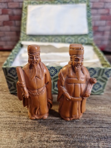 Rare pair japanese netsuke - rare,