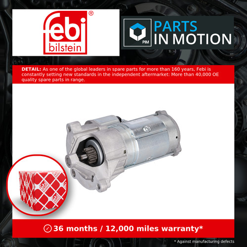 Starter motor fits peugeot 406 - fits,