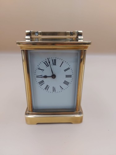 Brass carriage clock working - clock,