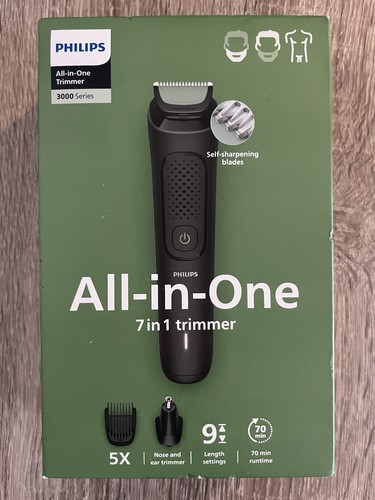 Bnib philips 3000 multigroom - philips,