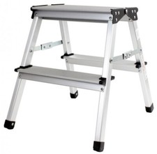 Prodec Aluminium Step Up 41cm Lightweight Work Stand Platform, Easy Folding