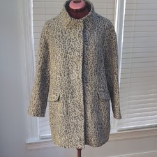 Zara Basic Leopard Print Wool