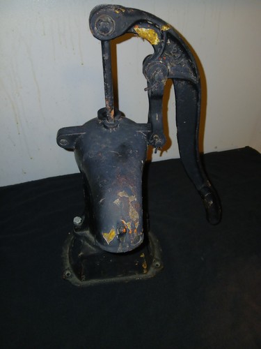 Antique cast iron hand water - cast,