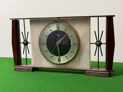Vintage metamec mantle clock - vintage,