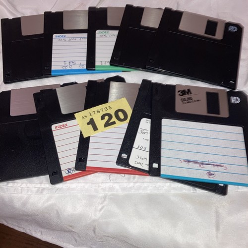 Used 5 inch floppy - 10,