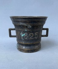 Bronze mortar dated 1825 19th - mortar,