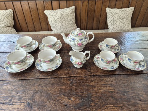 Booth floradora crockery - floradora,