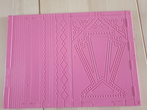 Glitter girl embossing - girl,