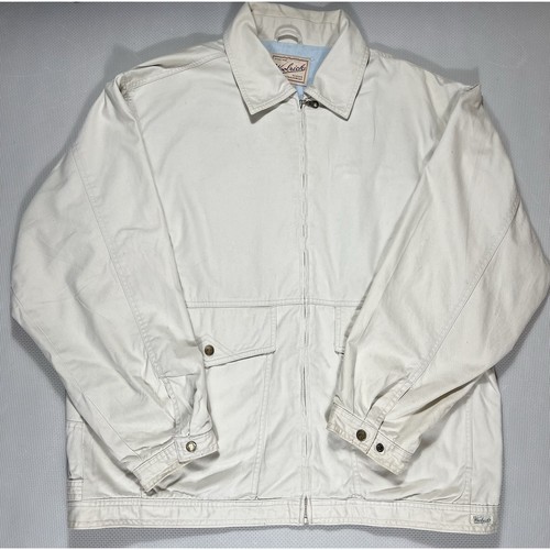 White harrington style - harrington, jacket